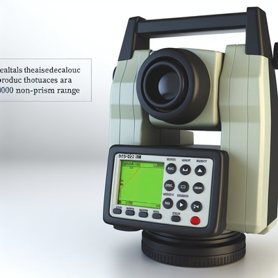 Ruide RTS-822R10M Total Station 2'' Accuracy 1000m Non-Prism Range