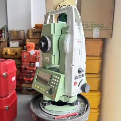 Leica TS09 Reflectorless Total Station with 1000m Non-Prism Distance 1G Mass Data Storage and Real-time Operating System