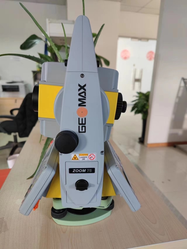 WindowsEC 7.0 Operating System GeoMax Zoom75 Total Station With 1.5 Mm At 1.5 M Instrument Height Plummet Accuracy