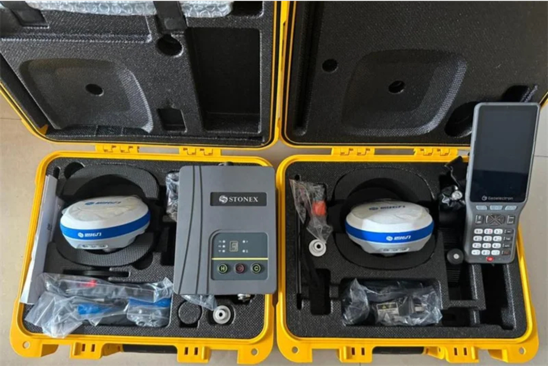 Stonex S3AR Internal Radio Optional 405 470 MHz UHF Or FH915 Spread Spectrum GPS Receiver External Power Supply 9 0 27 0 V DC Positioning Solution