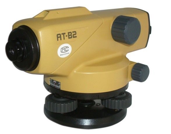 Yellow Color Digital Dumpy Level , 20CM Min Focus Digital Surveying Instruments