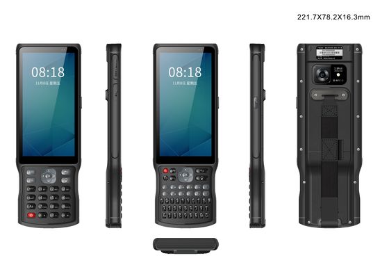 Récepteur GNSS ARM Cortex-A53 RTK avancé à 8 cœurs avec 51 touches et une clé personnalisée latérale et un port USB de type C