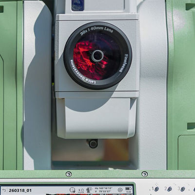 Leica TS03 Station totale avancée Station totale 30X grossissement et longueur de 171 mm pour les enquêtes professionnelles